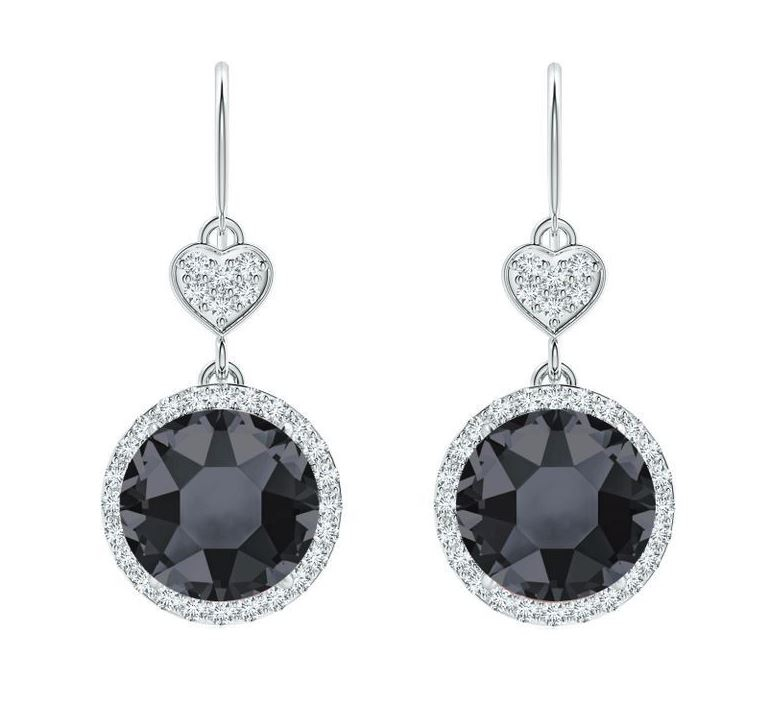 Beth Earrings with Swarovski Crystal