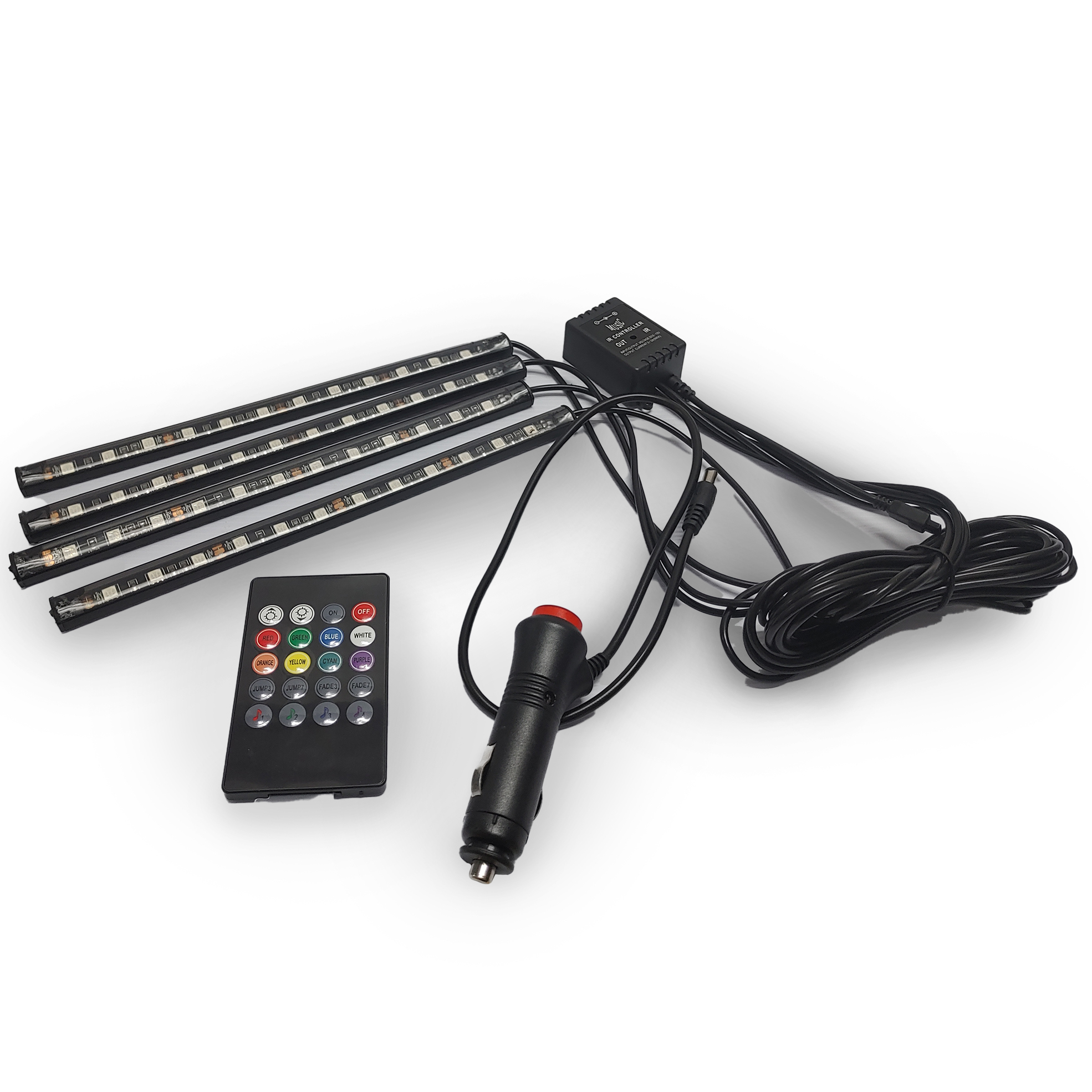 12 LED 4 strips