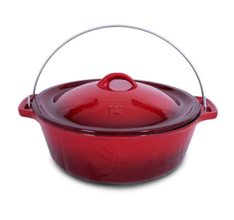 53 off on Enamel Coated Cast Iron Pot