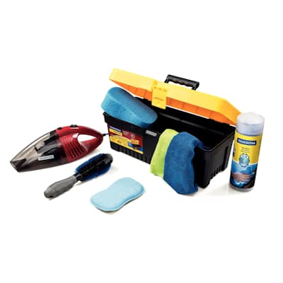 8-Piece Car Cleaning Kit with Car Vacuum Cleaner