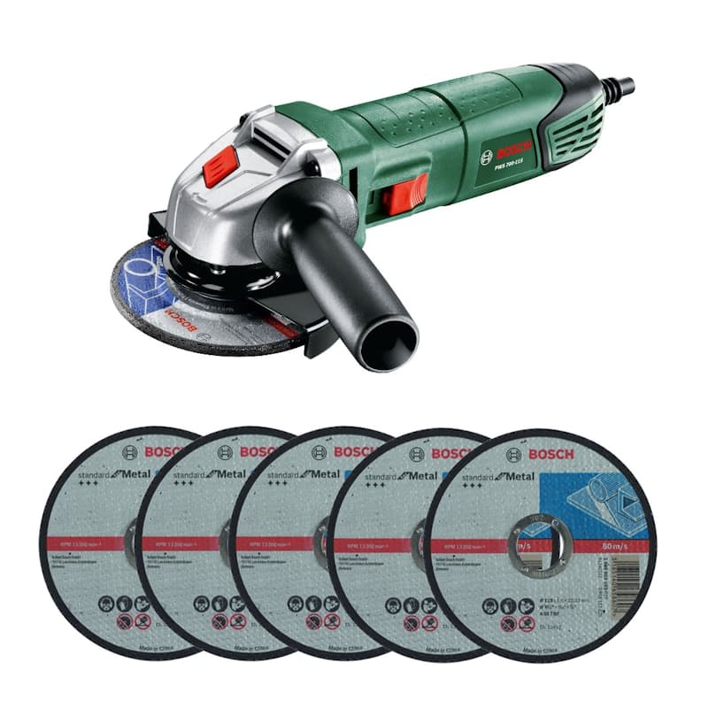 Angle Grinder 700W with 5 Cutting Disks