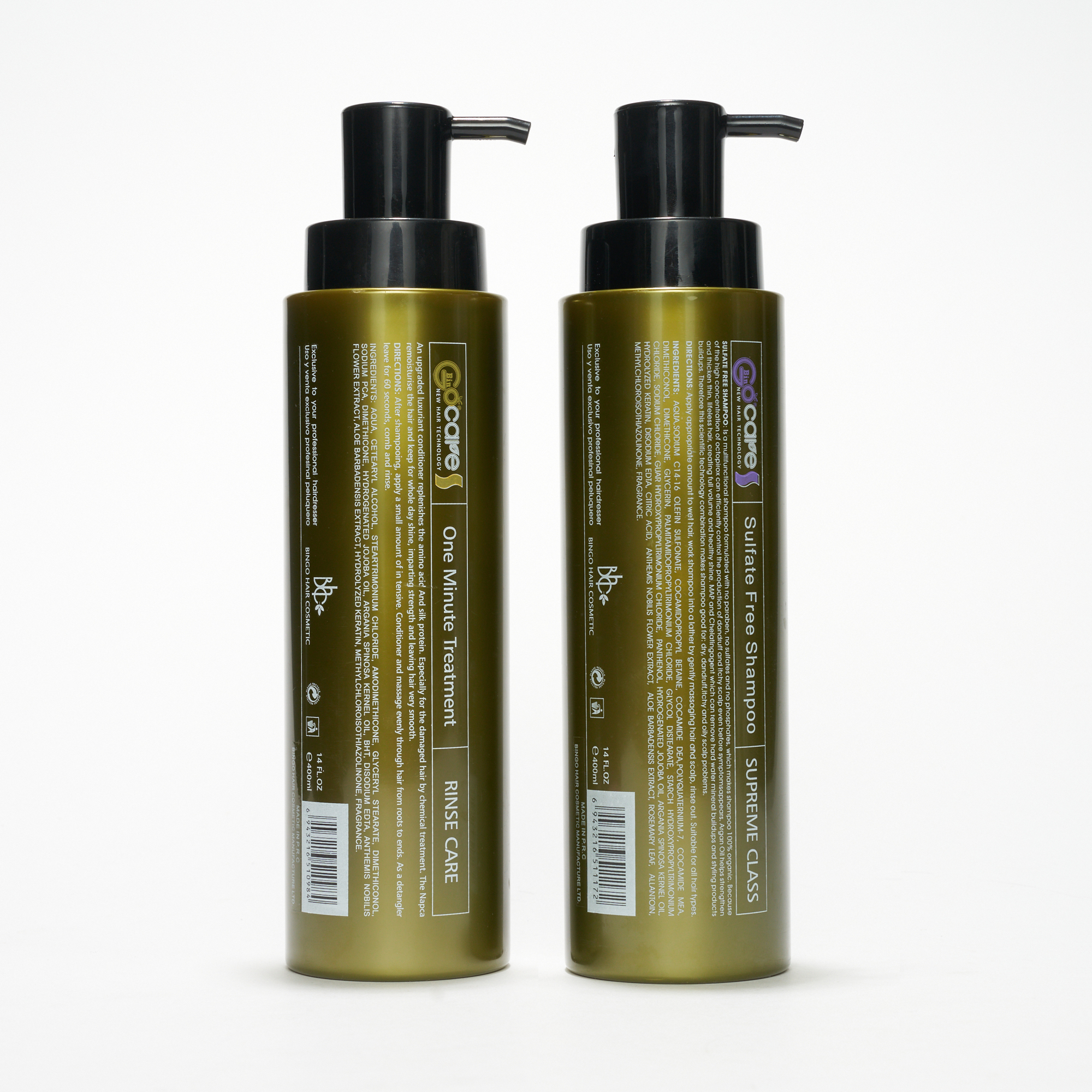 49% off on 400ml or 1000ml Sulfate-Free Shampoo & Conditioner Set