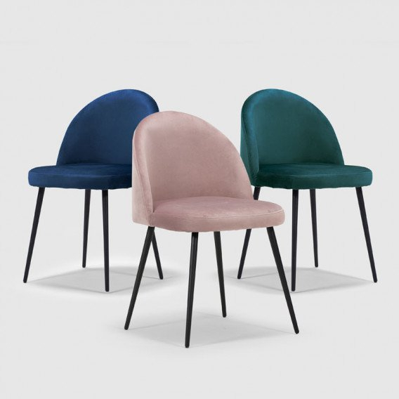 25 off on Set of 4 Velvet Dining Chairs