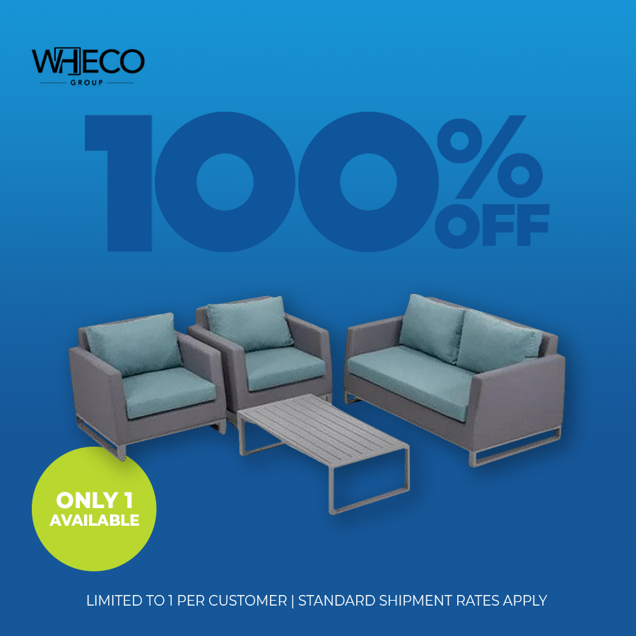 100% off on Patio Lounge Set