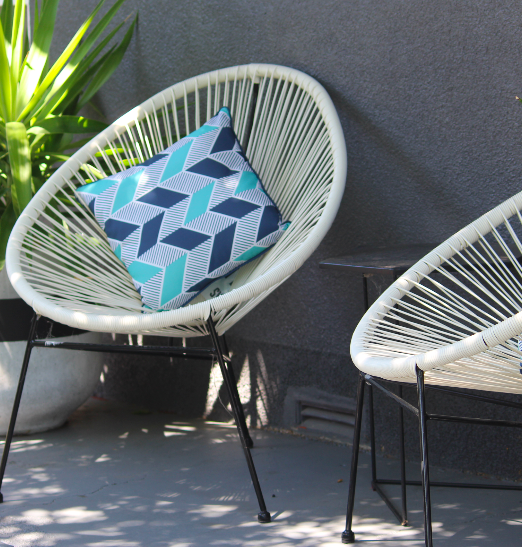 acapulco modern rope chair