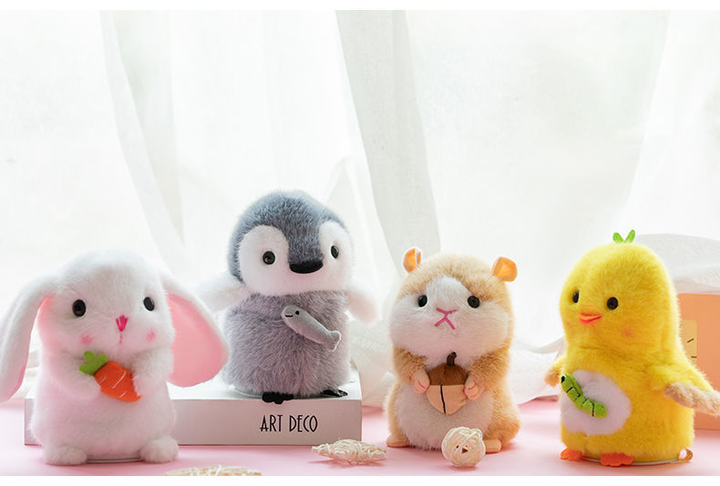 Bunny, Penguin, Hamster and Duck