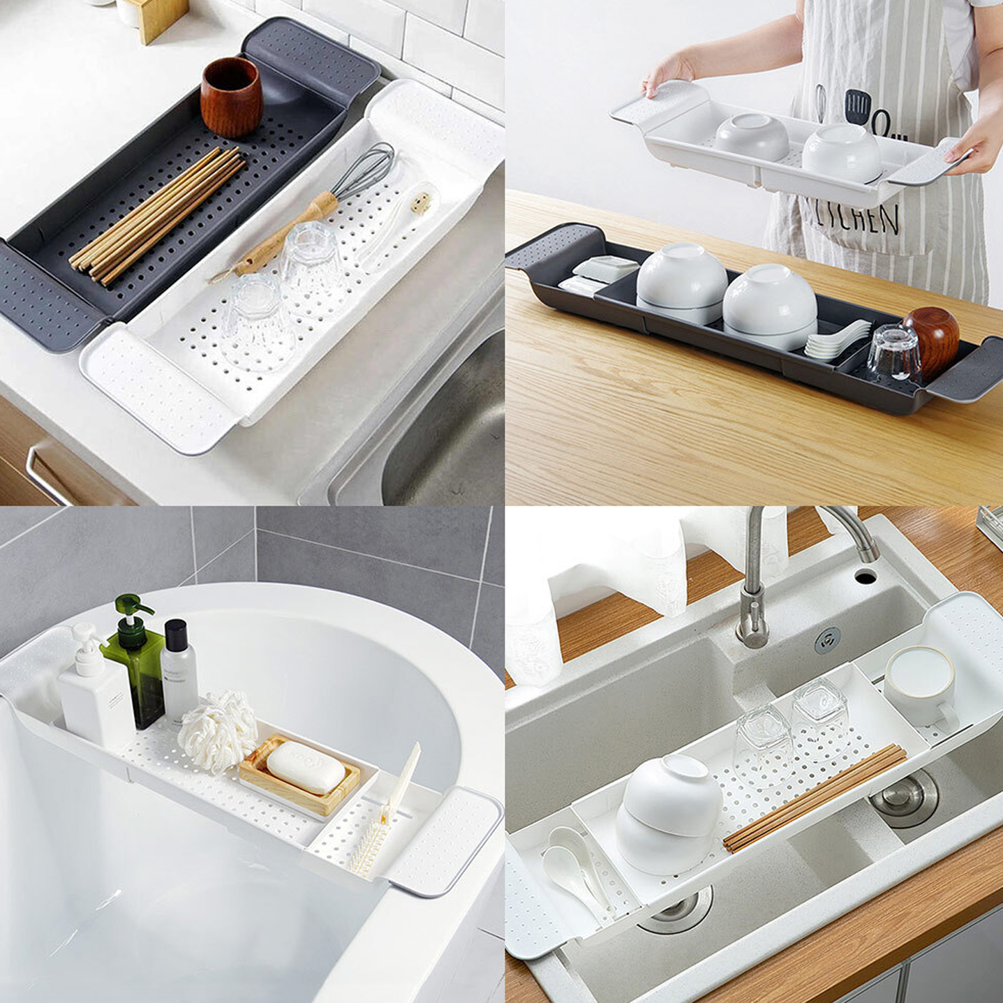 44 off on Expandable Sink and Bath Tray
