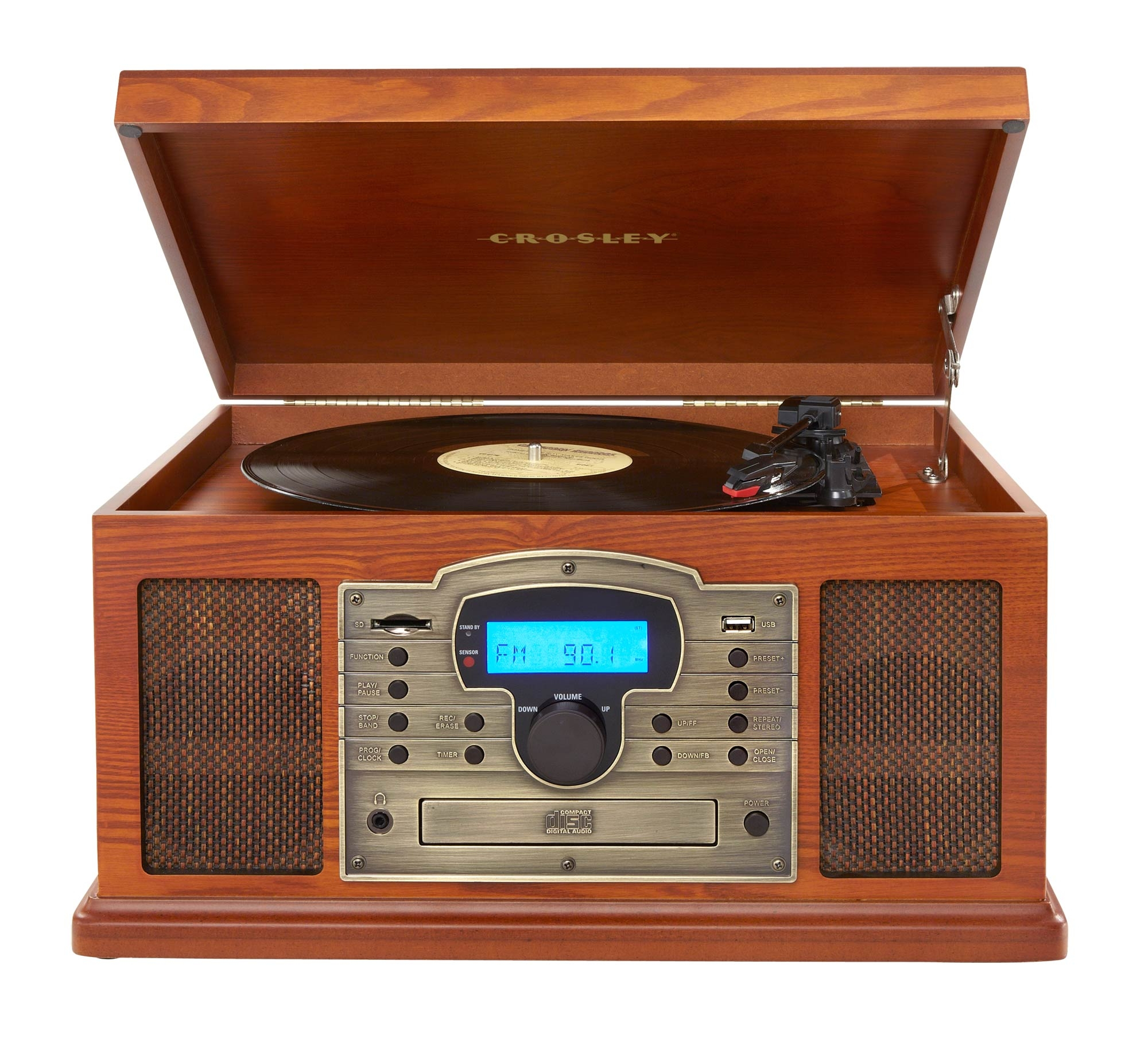 43% off on Crosley Troubadour Paprika Turntable | OneDayOnly