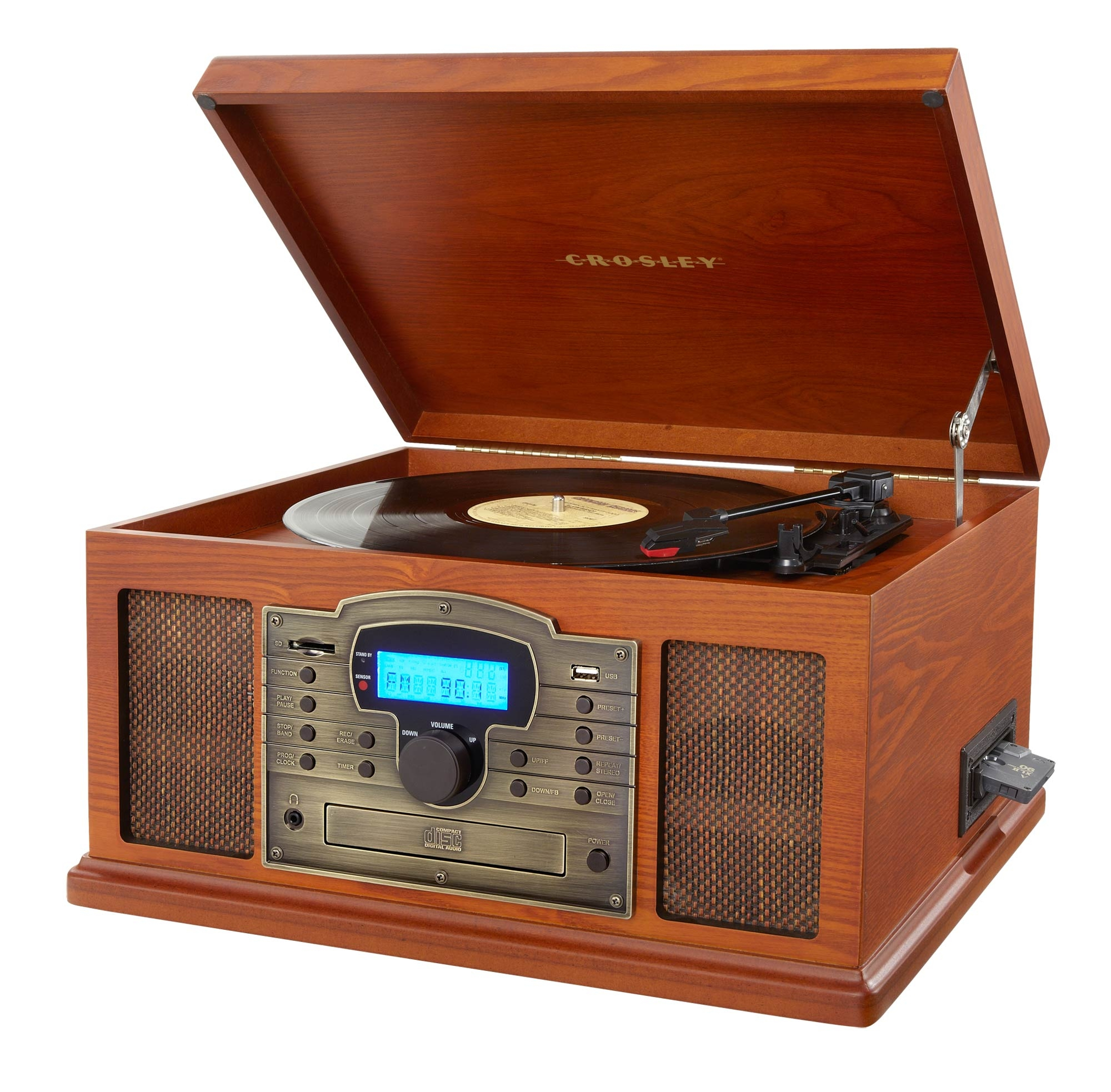 43% off on Crosley Troubadour Paprika Turntable | OneDayOnly