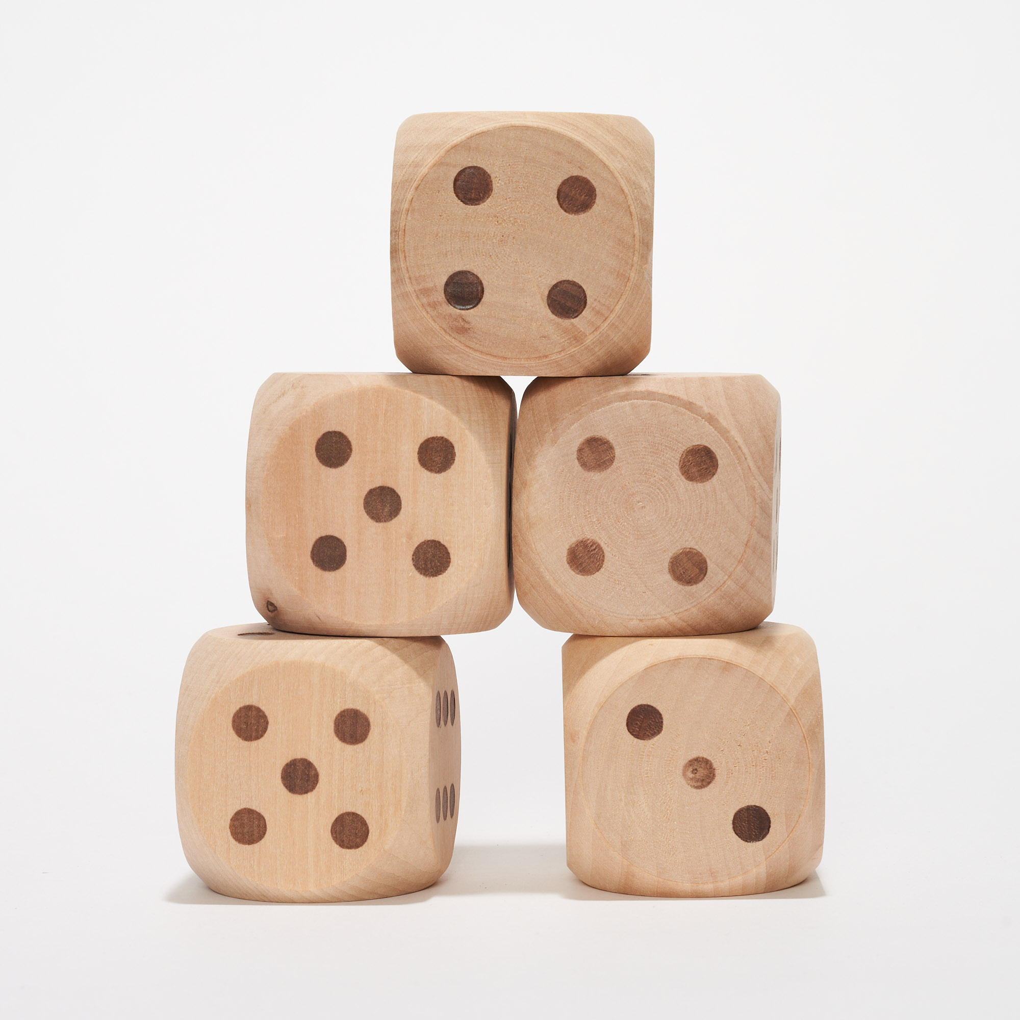 Wooden Dice Game