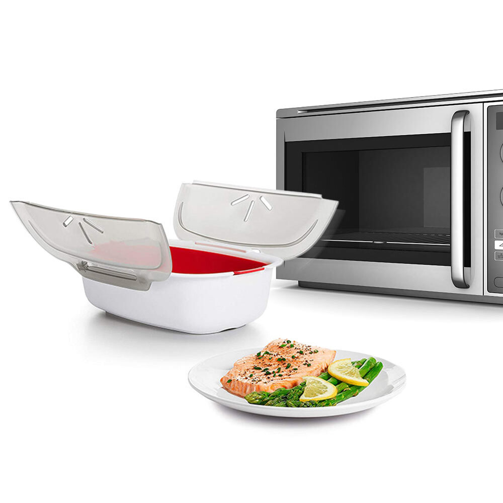 43 off on 2in1 Microwave Food Steamer