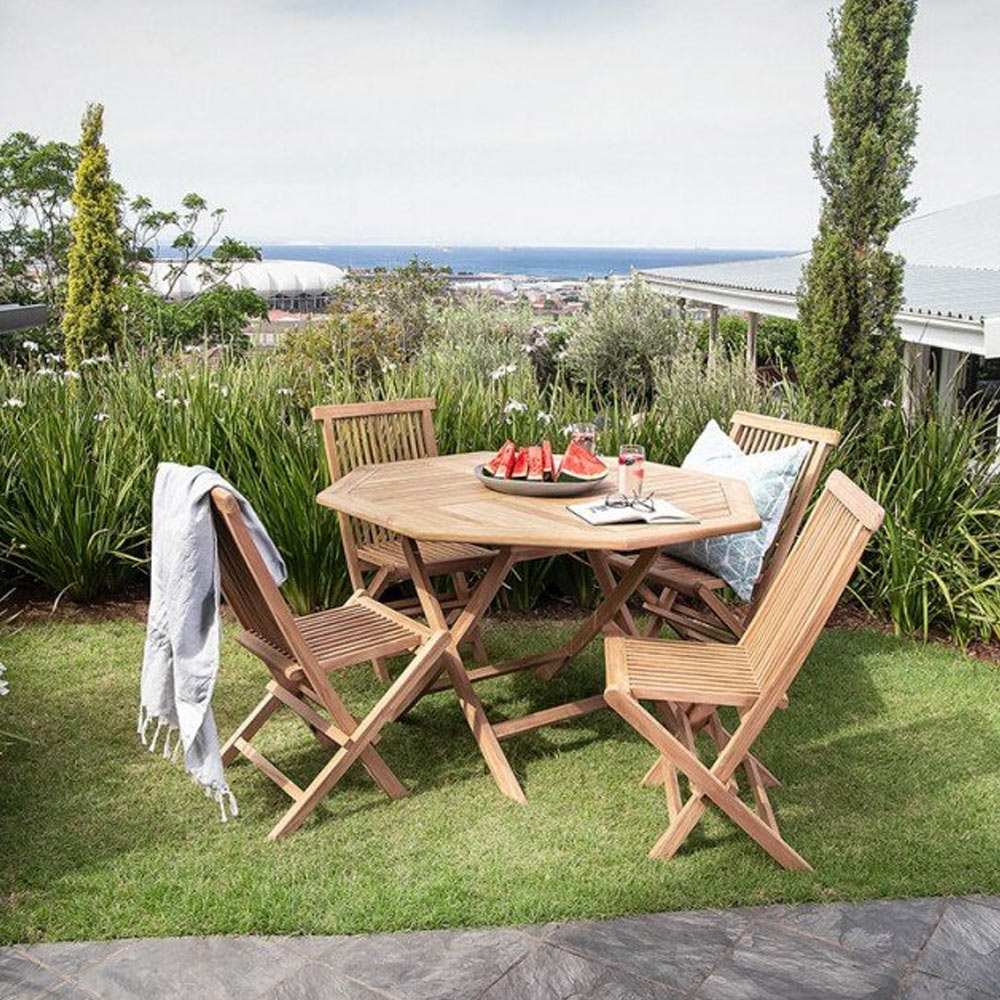 R1,500 Off On Indonesian Teak Patio Dining Set | OneDayOnly