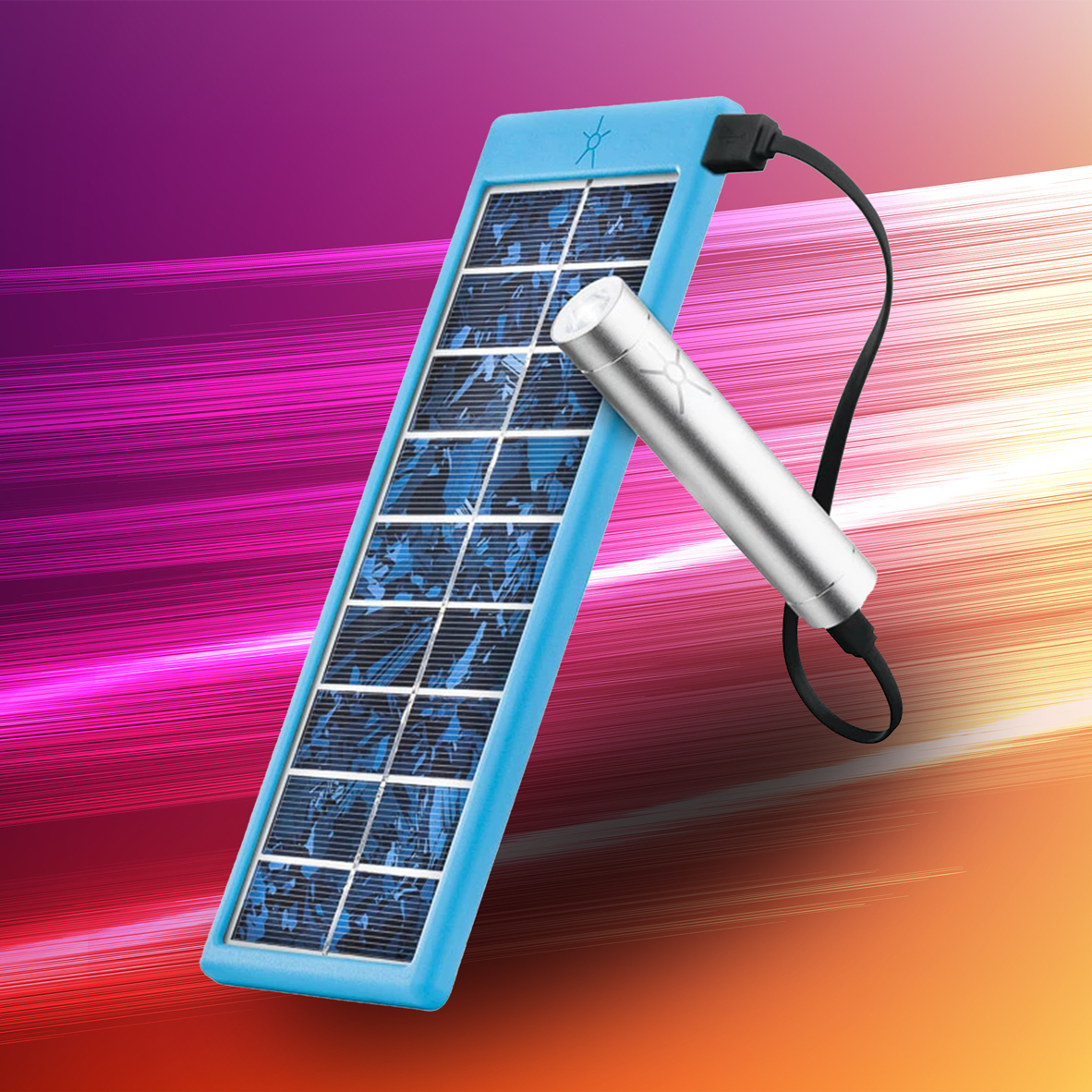 42 off on Portable Solar Charger with Powerbank OneDayOnly
