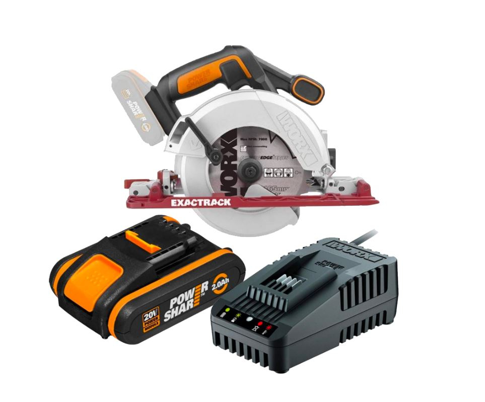28 off on Easy Track Circular Saw with a 20V Battery Pack and Charger
