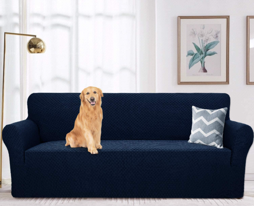 63% off on 2 Seater Stretchable Couch Cover | OneDayOnly
