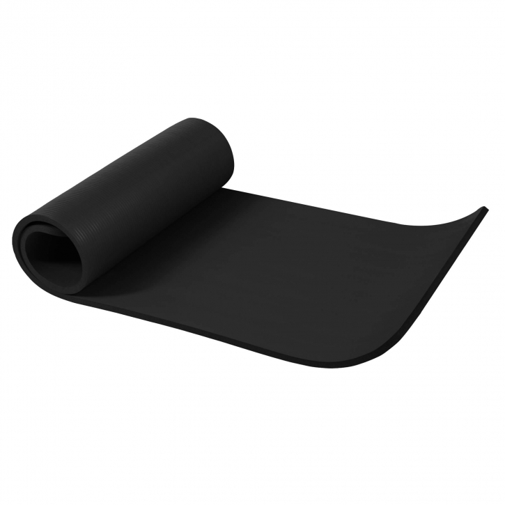 25 off on 1.5cm Lightweight Black Yoga Mat OneDayOnly