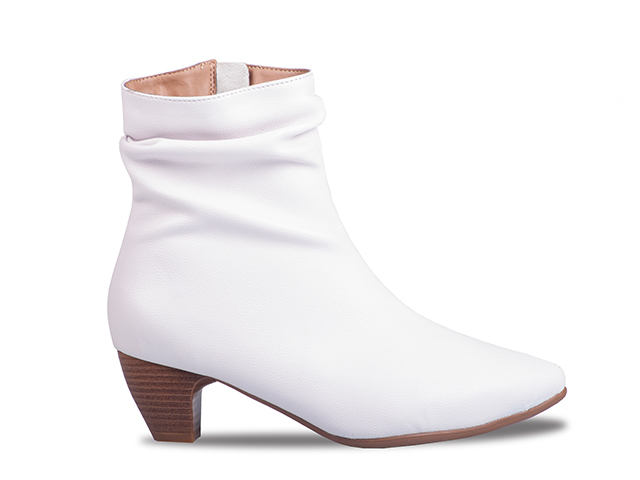 31 off on Genuine Leather Kitten Heel Ankle Boot