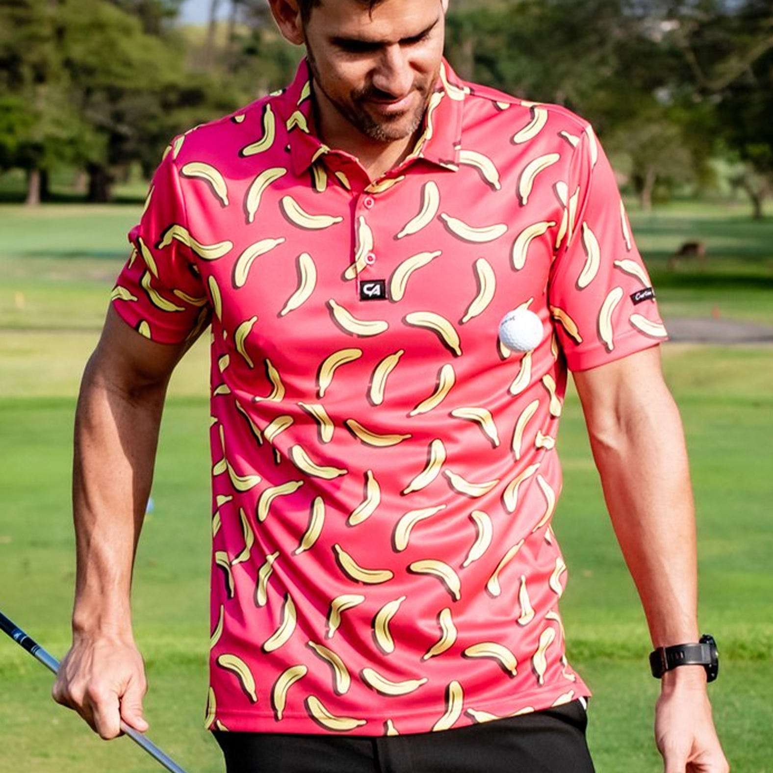 25 off on Men's Funky Summer Golf Shirts