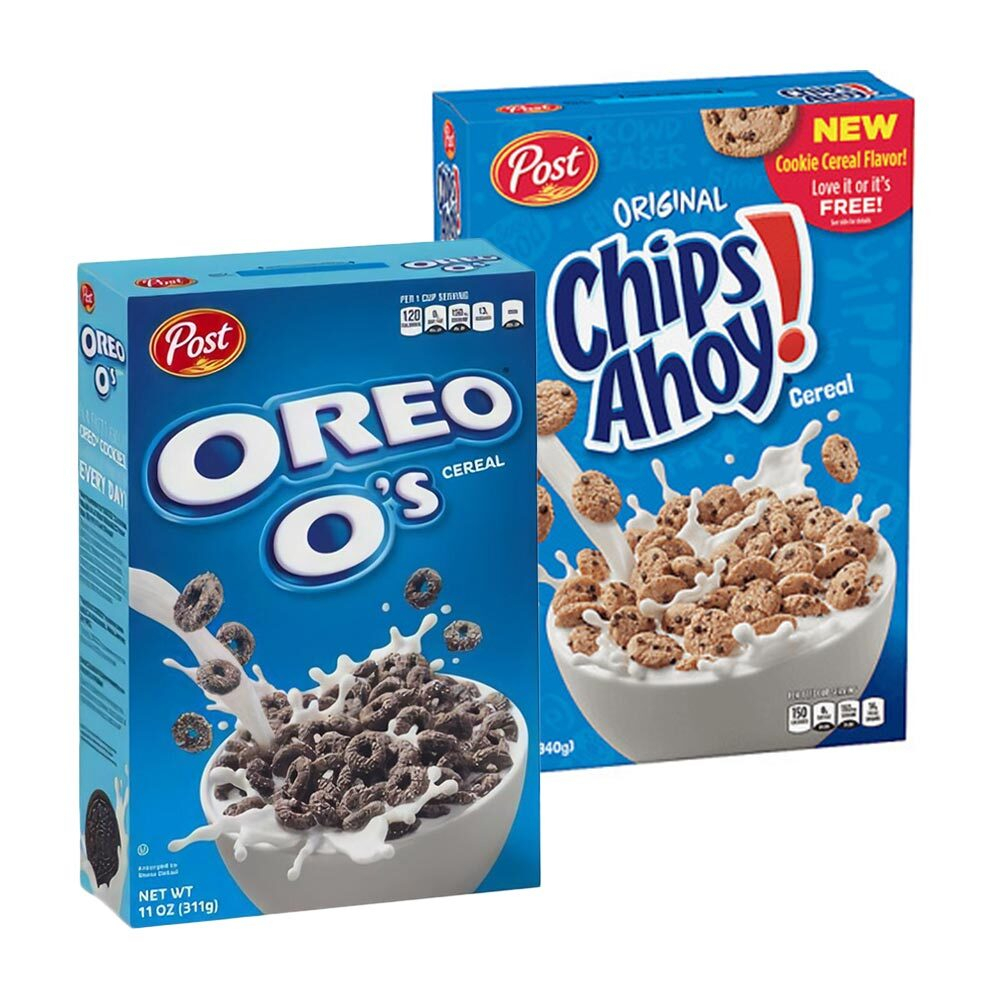 27 off on Pack of 2 Oreos and Post Chips Ahoy! Cereal Boxes