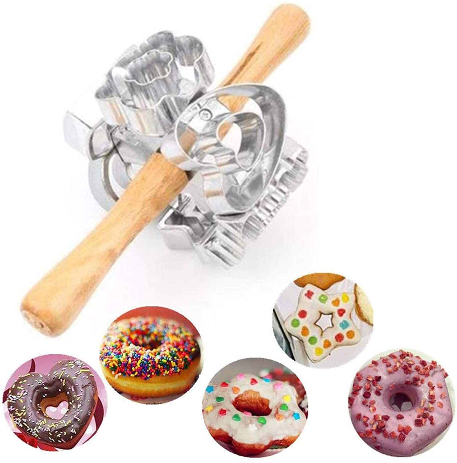 30 off on 6 Shape Rolling Doughnut Cutter