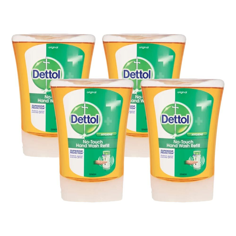 34% off on Dettol 4x 250ml Non-Touch Refills | OneDayOnly