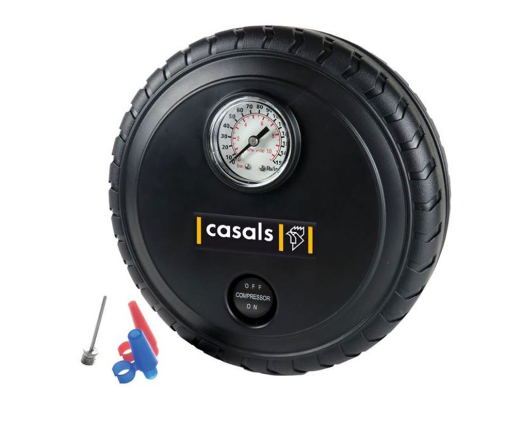 140W Tyre Inflator with Pressure Gauges (Model: VTI260)