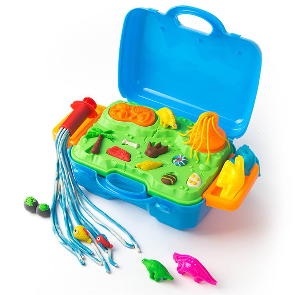 Modeling Dough Kit Super Soft Dinosaur Case