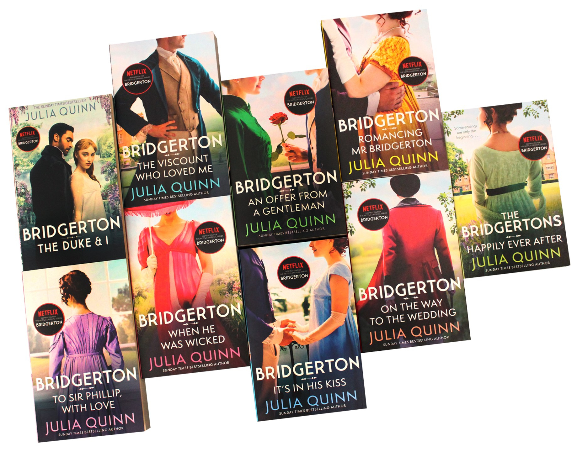 the bridgerton book series in order