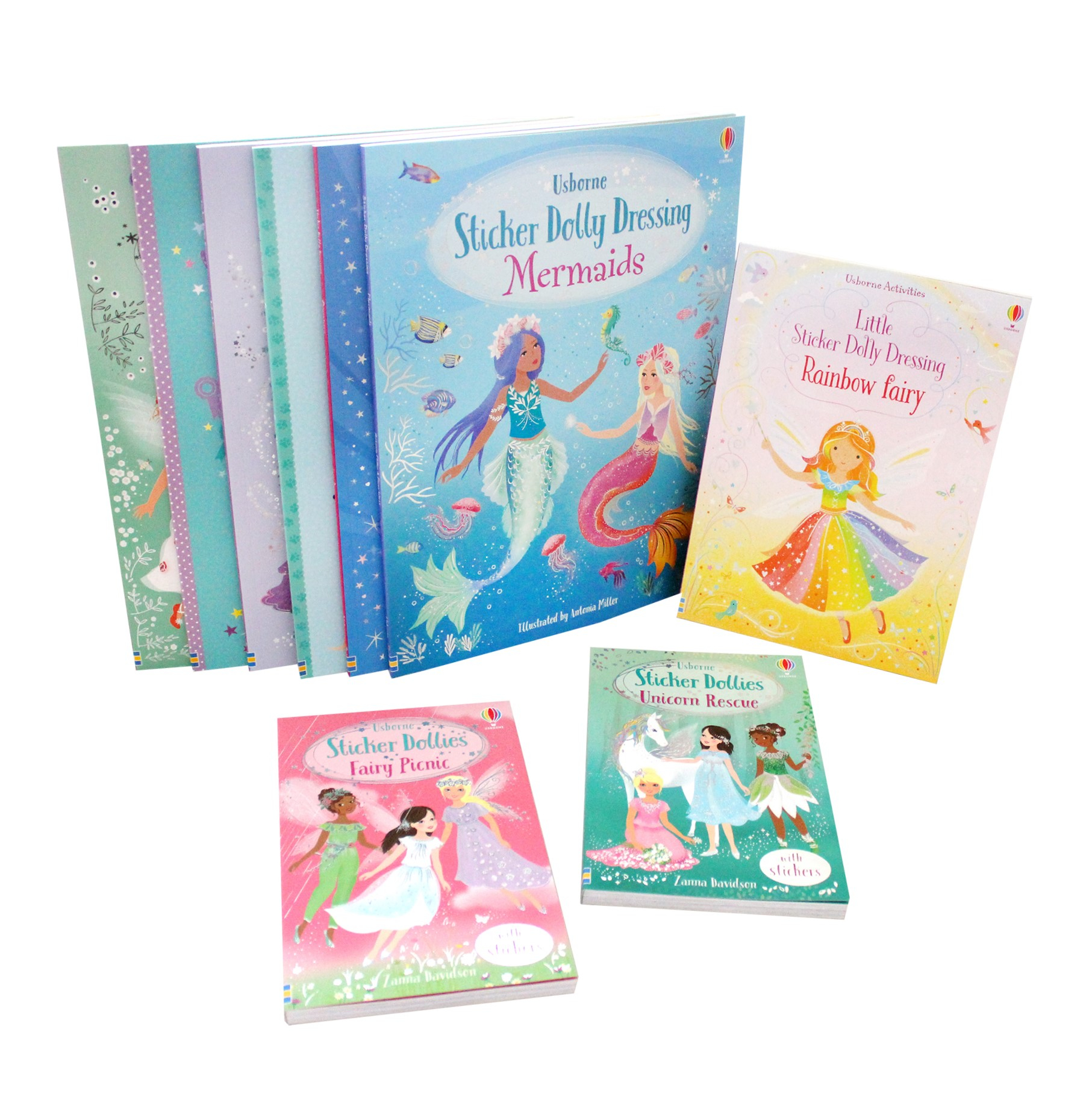 45 off on Dolly Dressing Sticker & Story Books (7 Sticker Books & 2