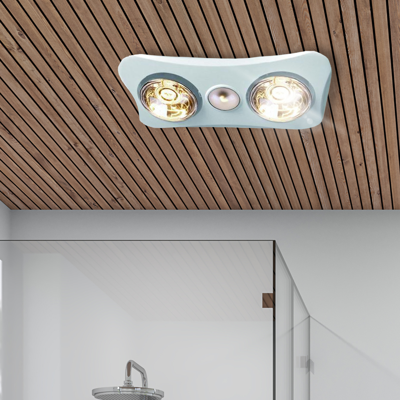 36% off on Bathroom Heater with Lights & Extractor