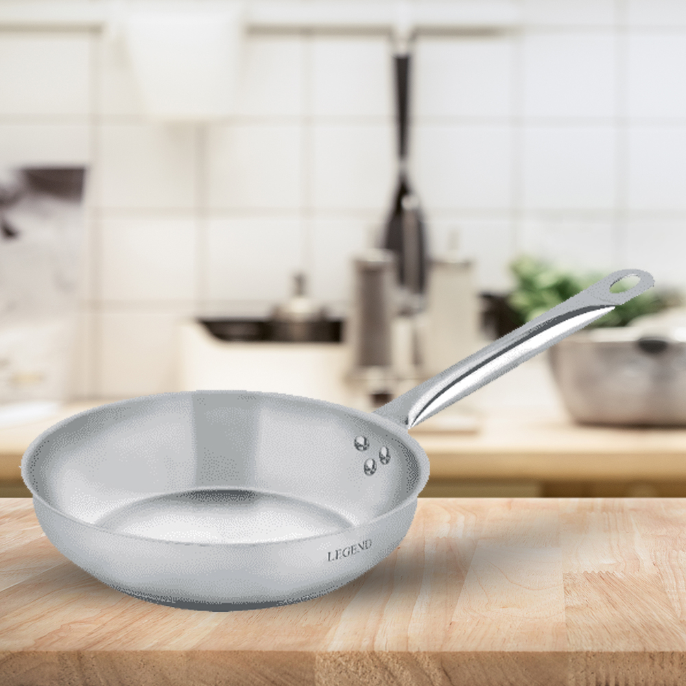 24 off on 24cm Professional Chef Stainless Steel Frying Pan