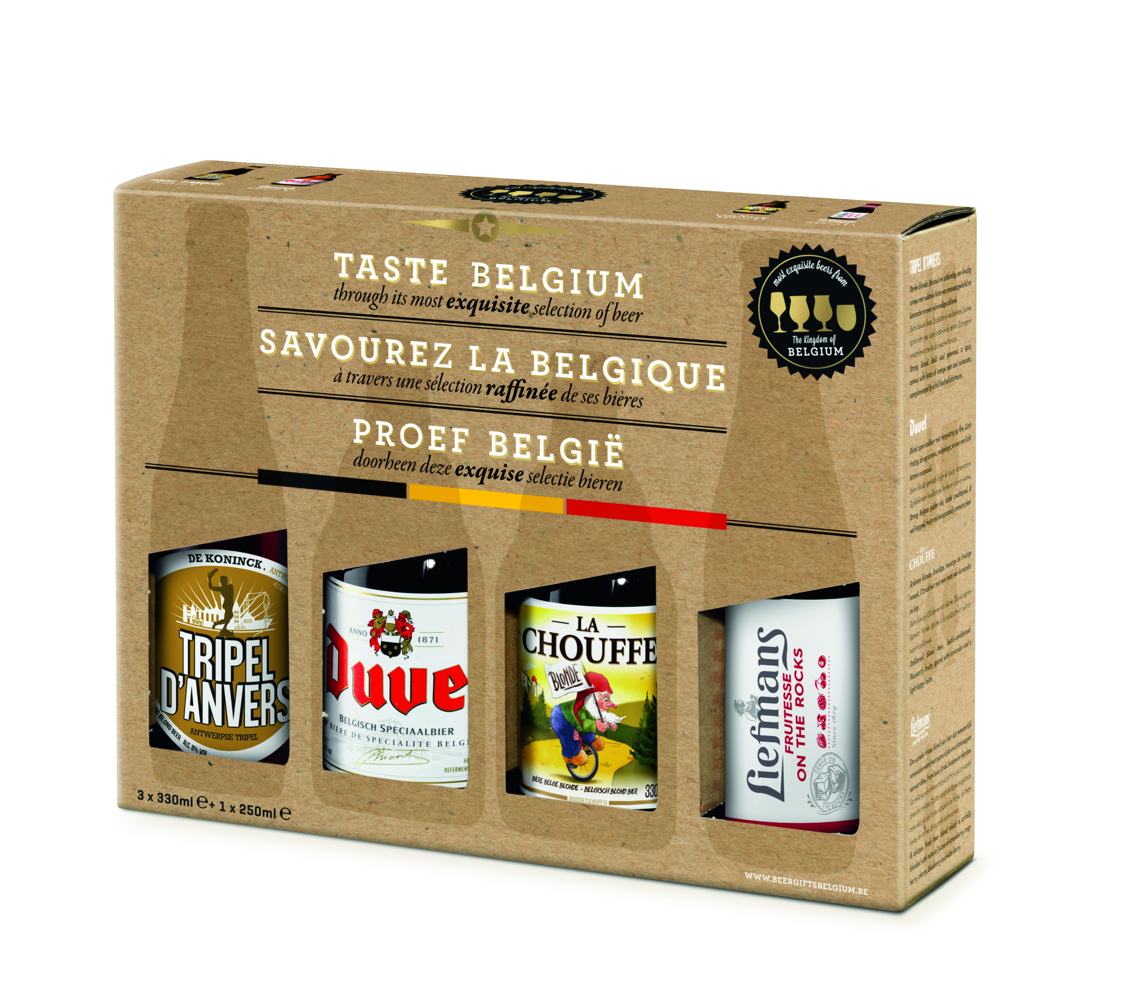 99 off on Pack of 4 Belgian Beer Gift Pack