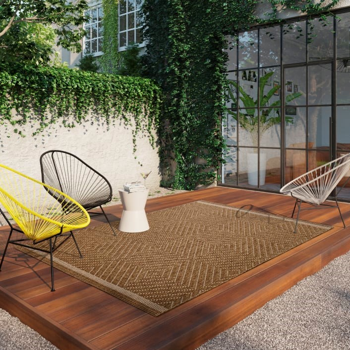 60 off on Jute Inspired Indoor/Outdoor Patio Grace Rug