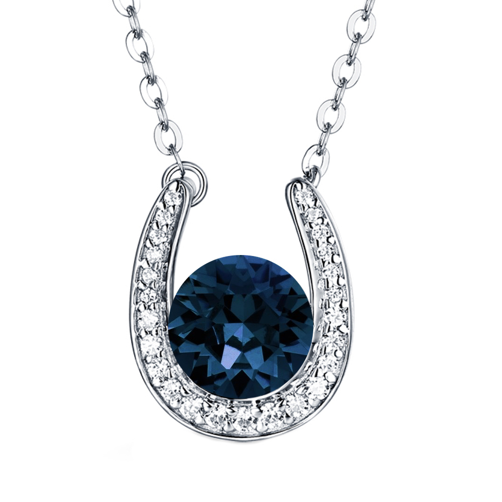 55% off on Horseshoe Swarovski Necklace | OneDayOnly