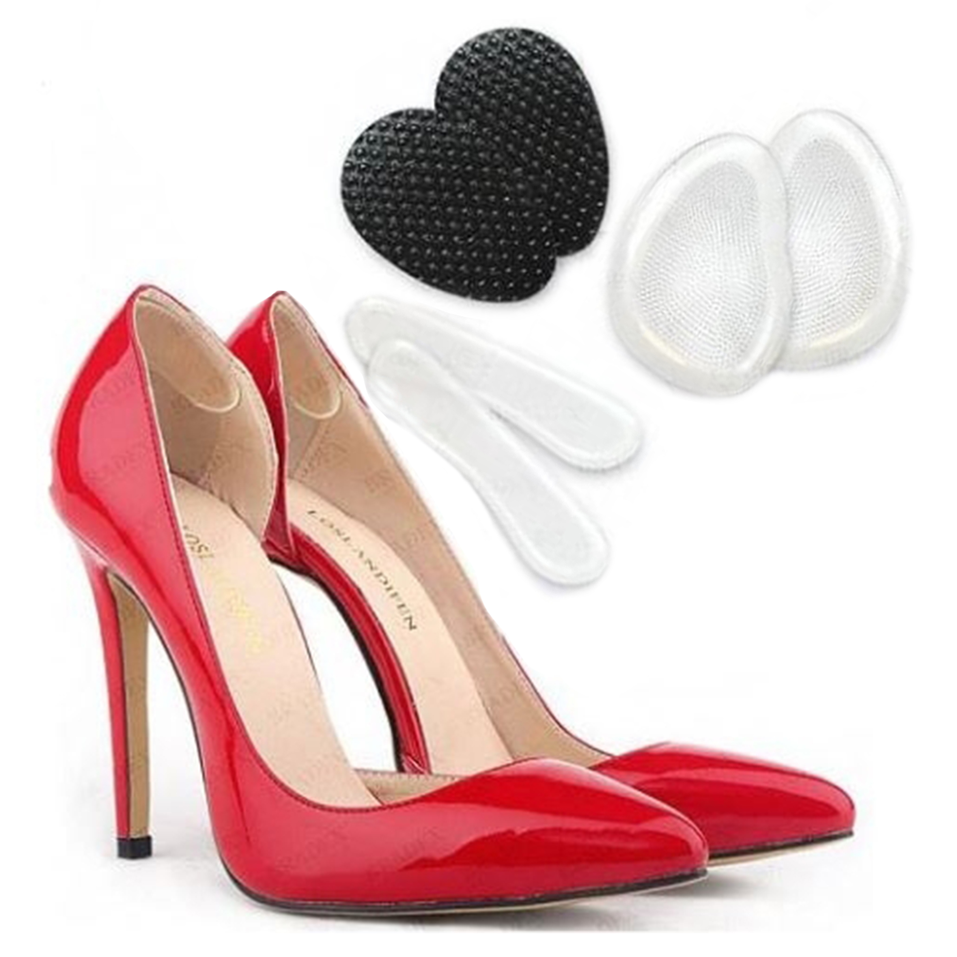 41 off on Pack of 6 Silicone Gel Heel Liners