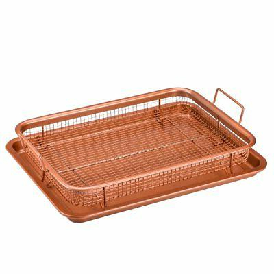 34 off on Copper Crisper Oven Air Fryer Basket