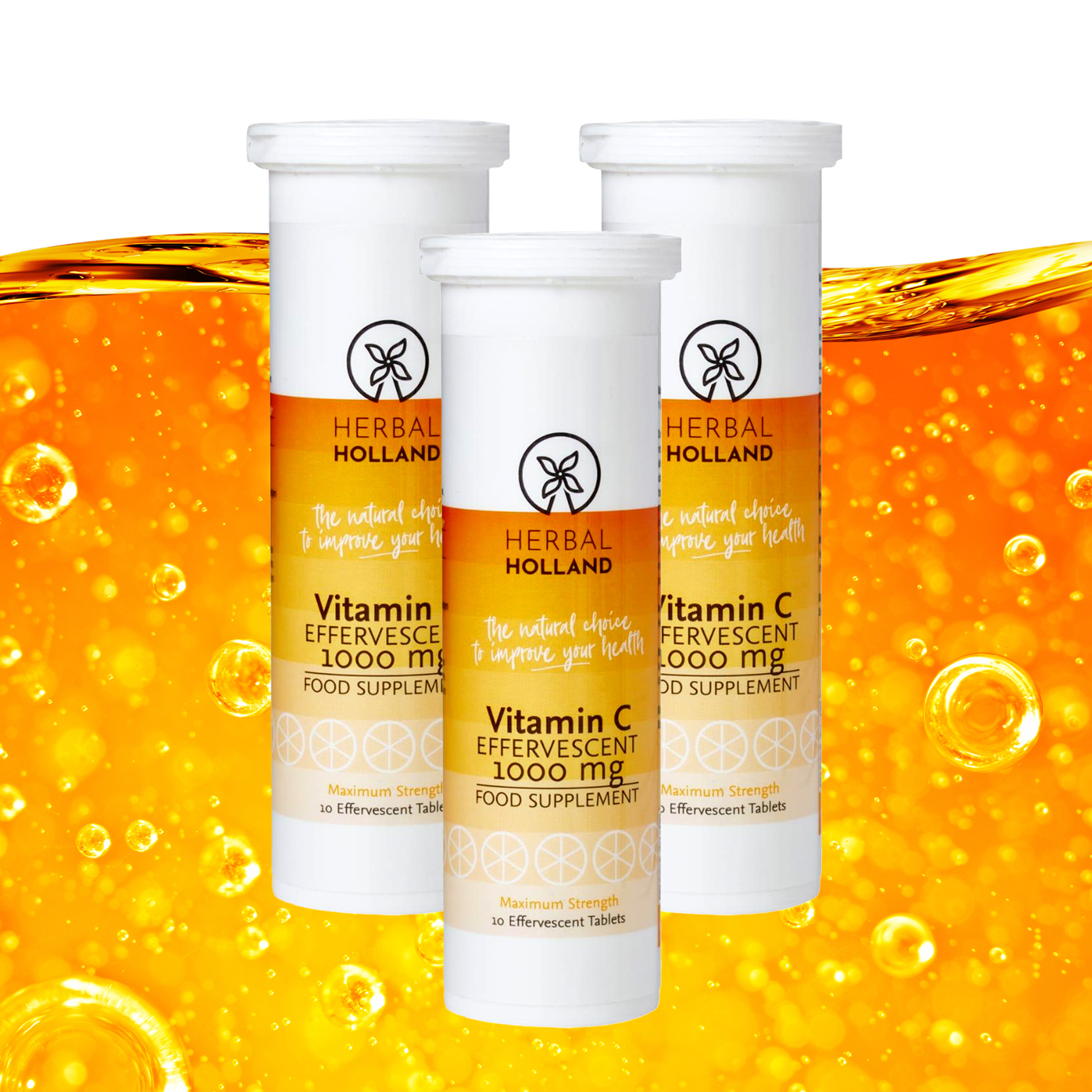 27 off on Pack of 3, Dissolvable 1000mg Vitamin C (30 Effervescents)