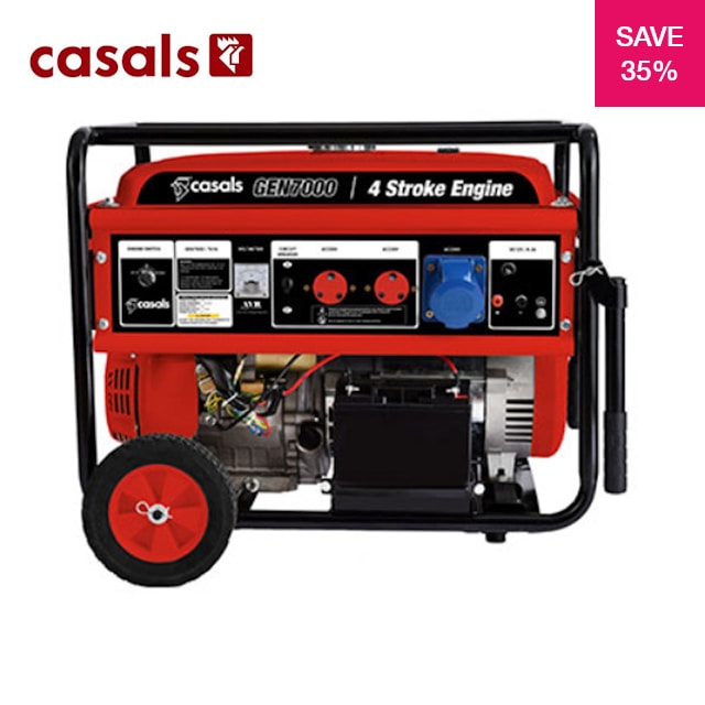 R6,000 off on 5700W 4 Stroke Portable Generator | OneDayOnly