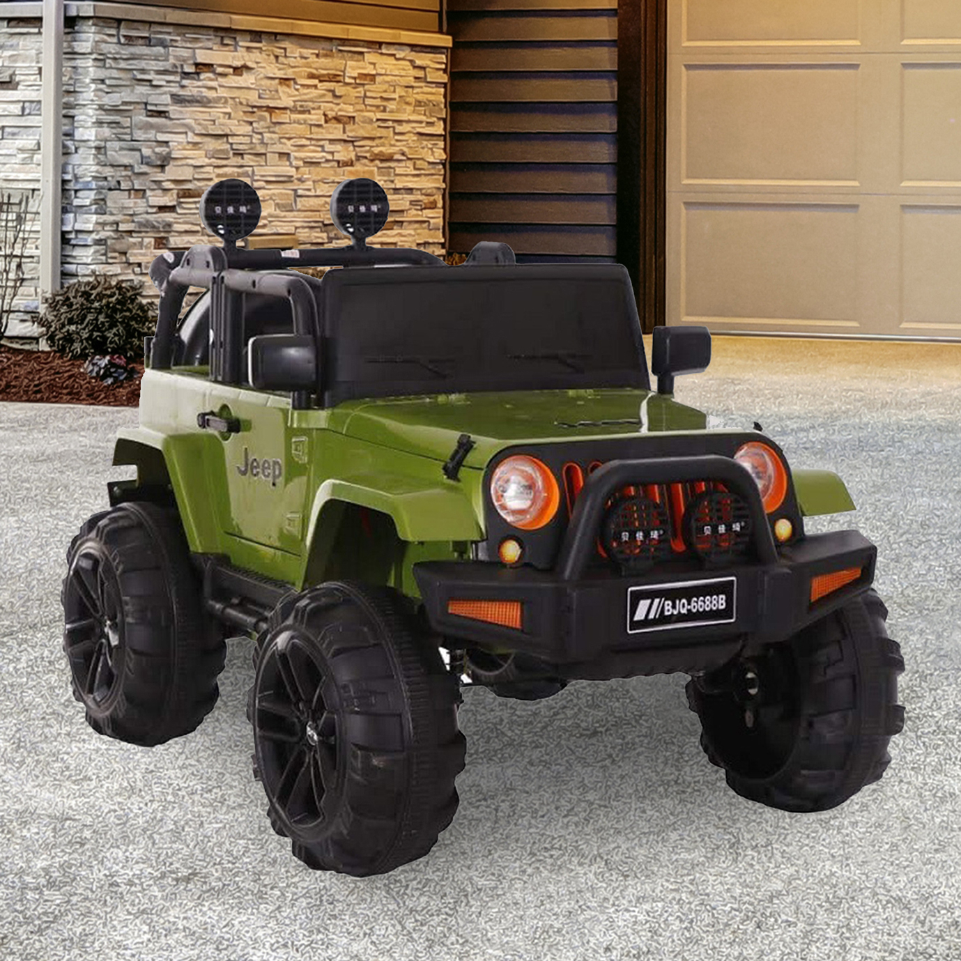 13 off on Children's Electronic Jeep Ride On Car