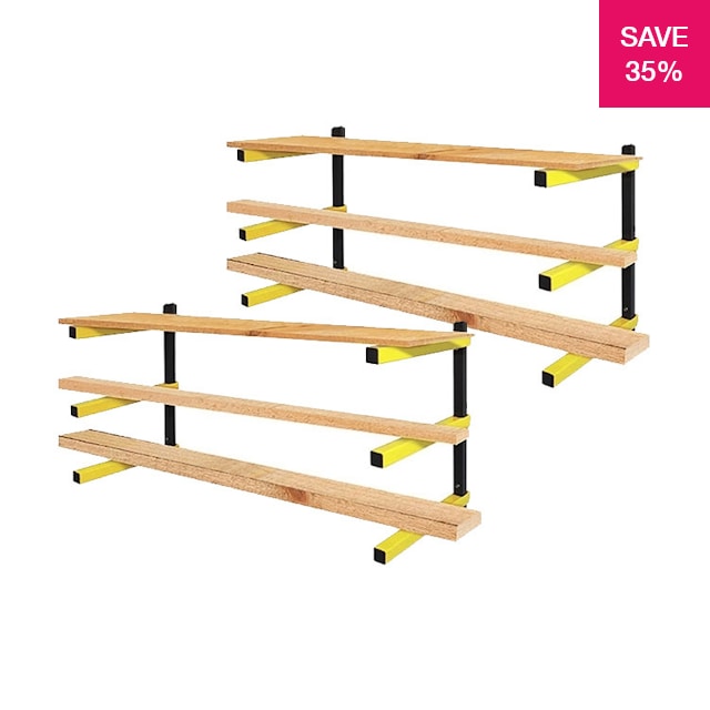 35% off on Tork Craft 2x 3-Level Storage Racks | OneDayOnly