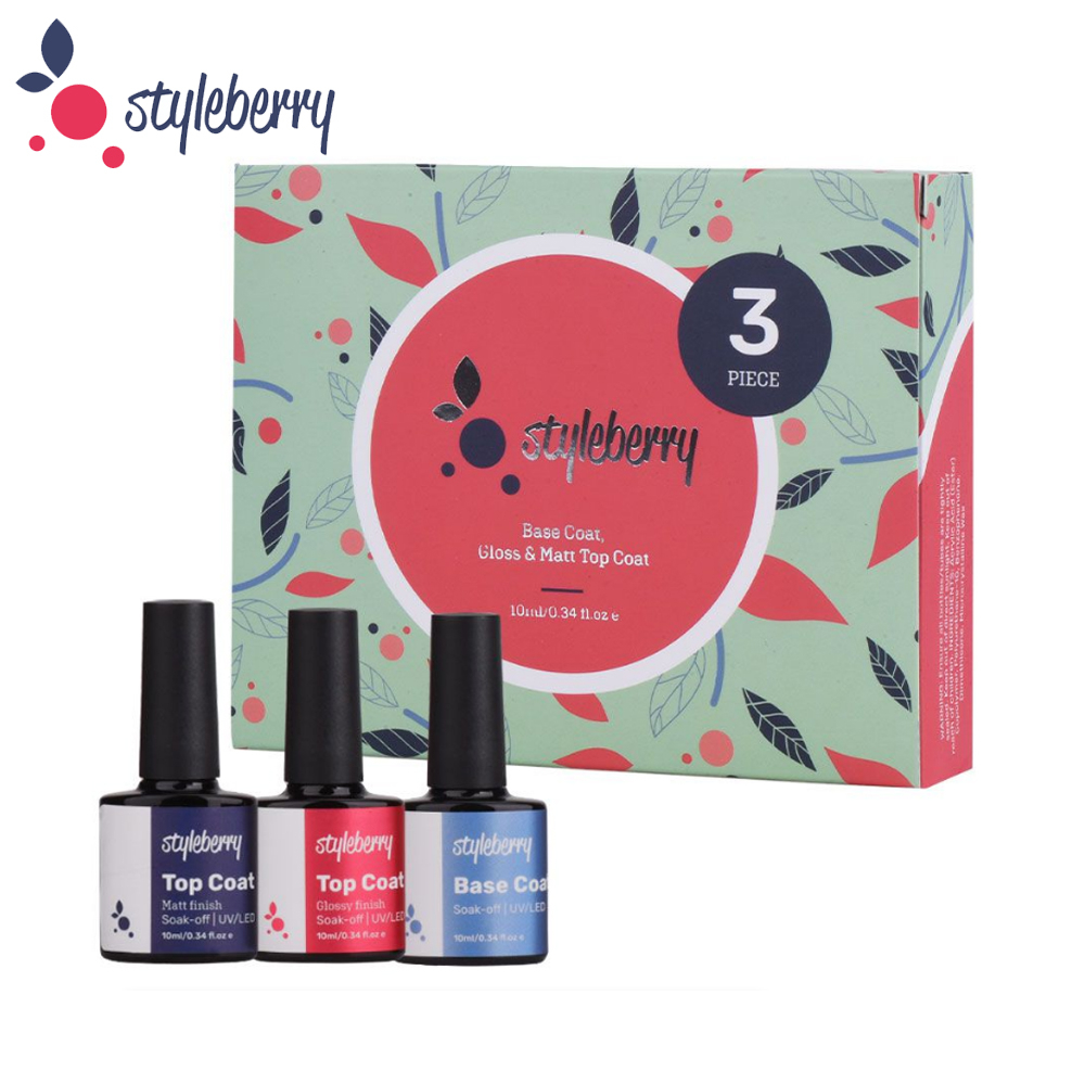 38 off on 3 Piece Base Coat, Gloss and Matte Top Coat Set