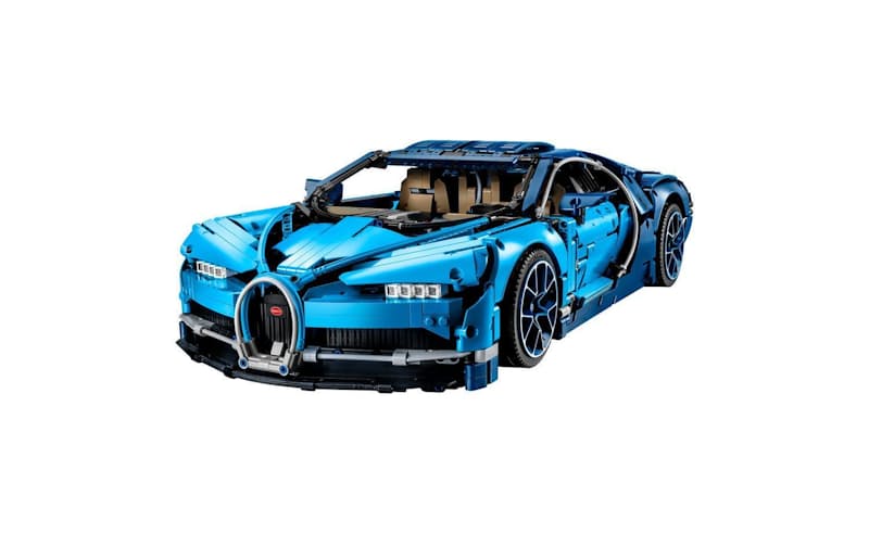 The new Lego Technic Bugatti Chiron has 3,599 pieces