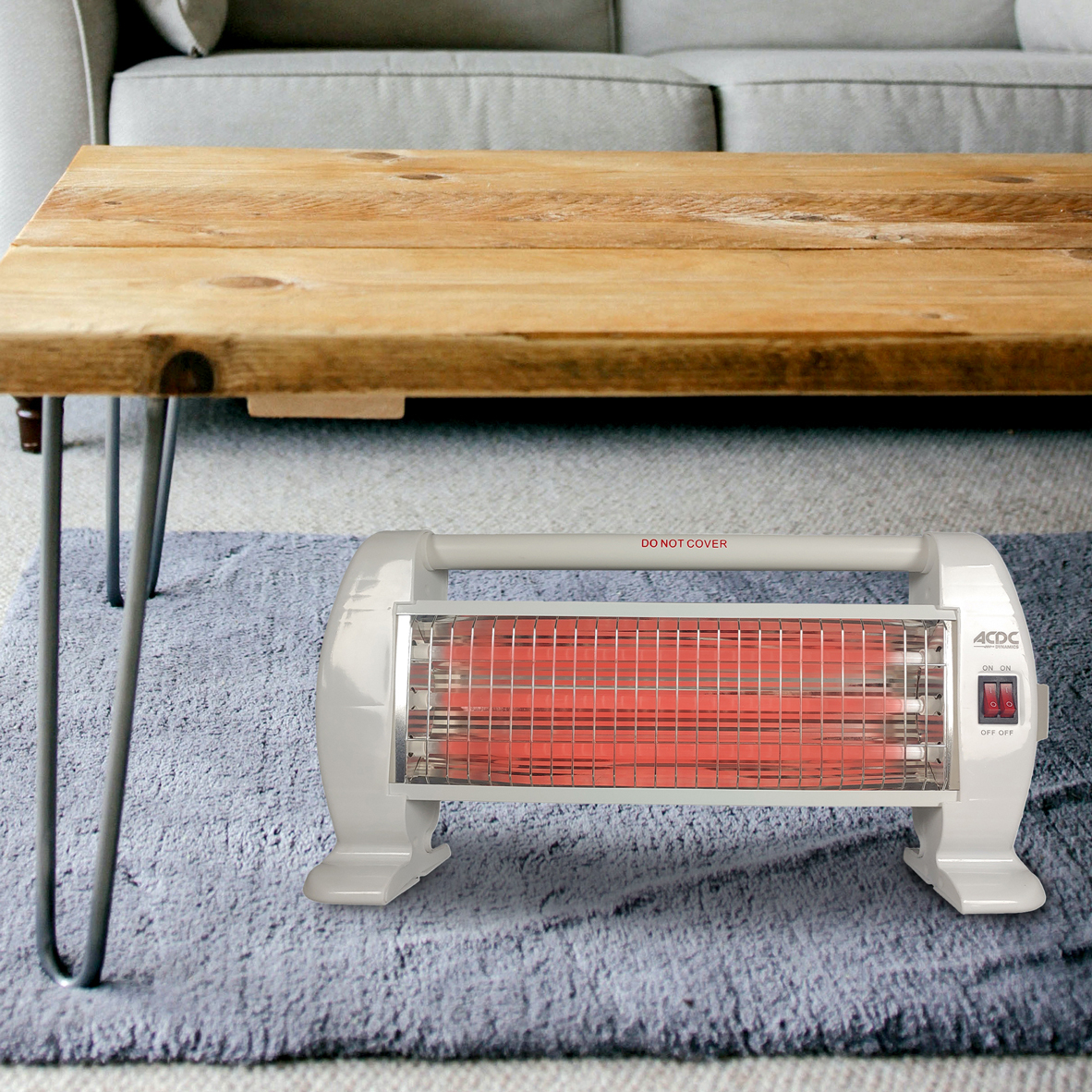 30% off on ACDC Dynamics 3-Bar Floor Heater | OneDayOnly