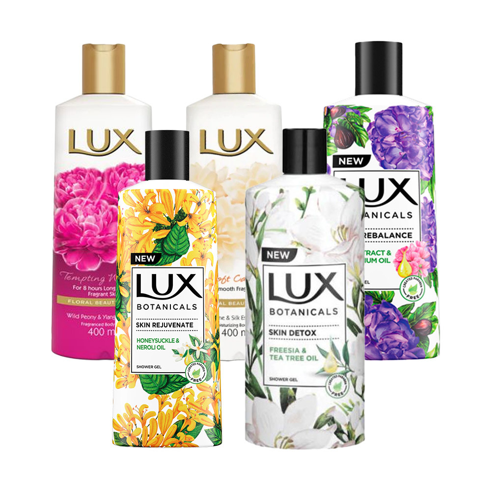 5x 400ml Body Washes