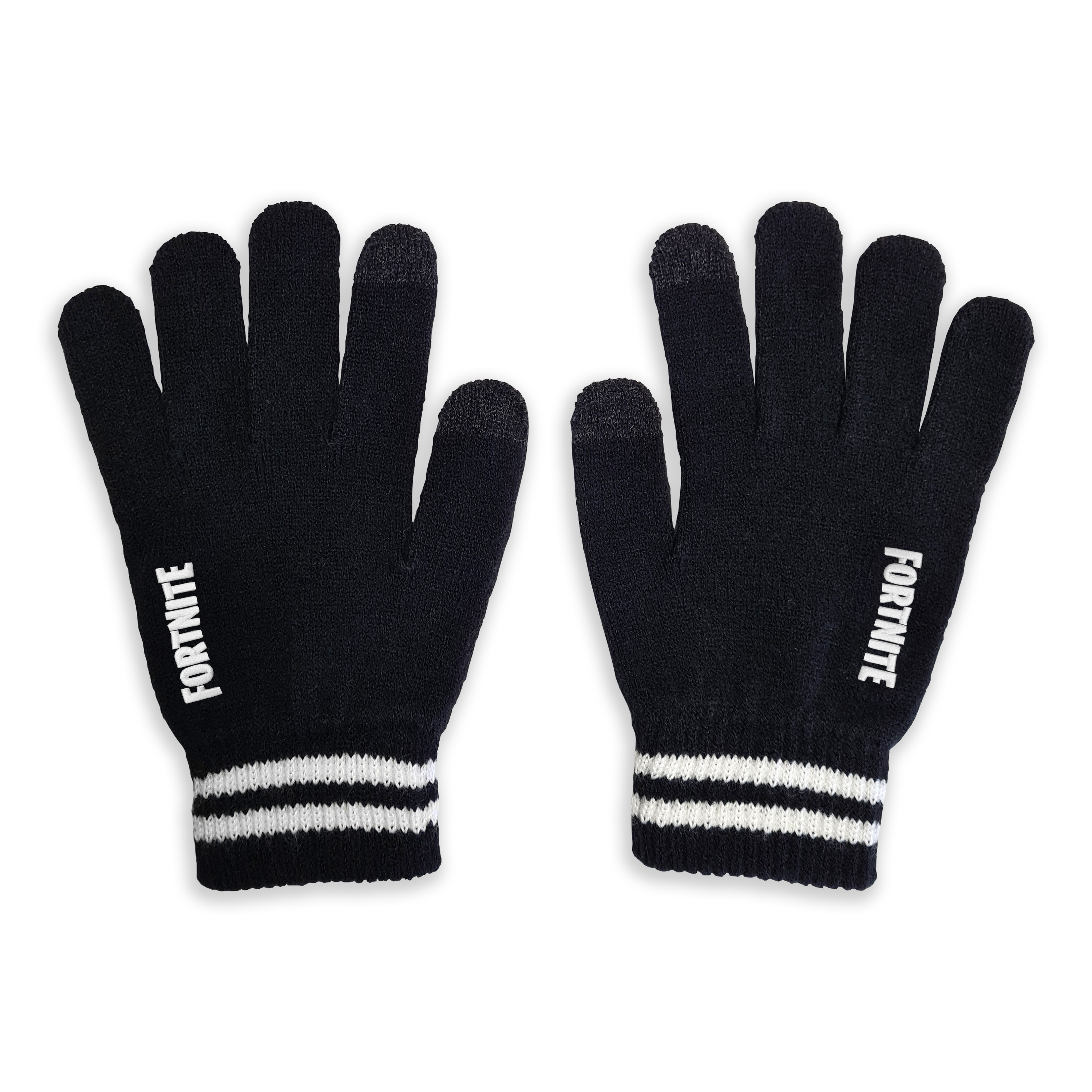 logo winter gloves