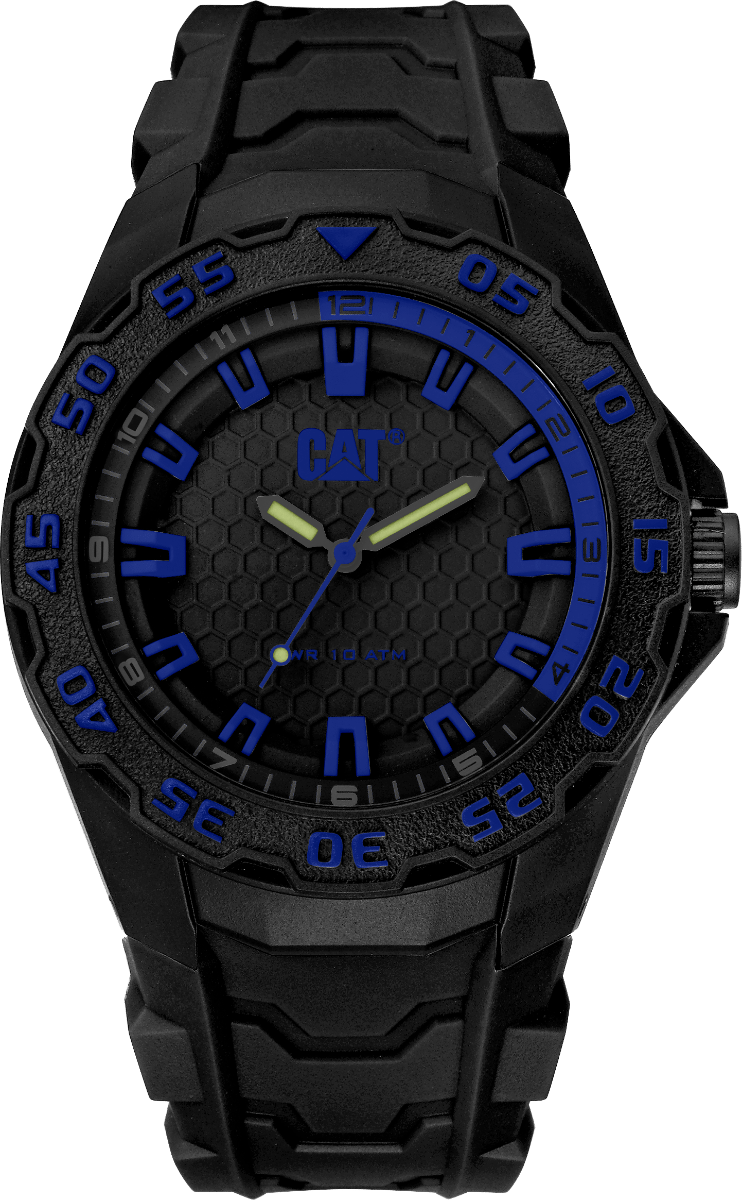 Black & Blue Dial