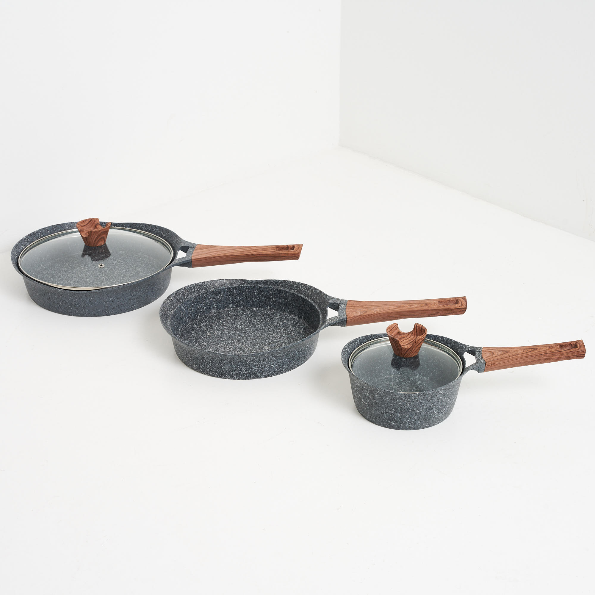 38 off on 5 Piece Granite Coated Cookware Set