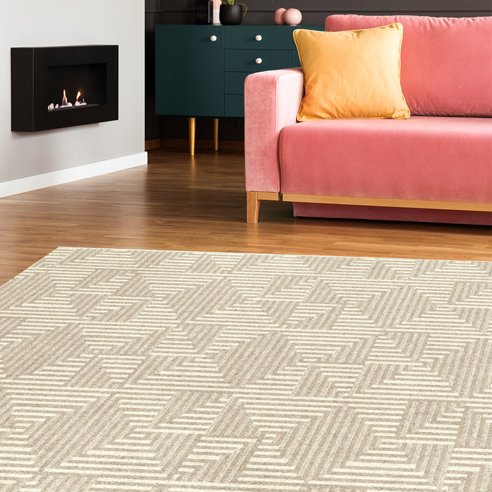 45% off on Cream Microfibre Play Rug | OneDayOnly