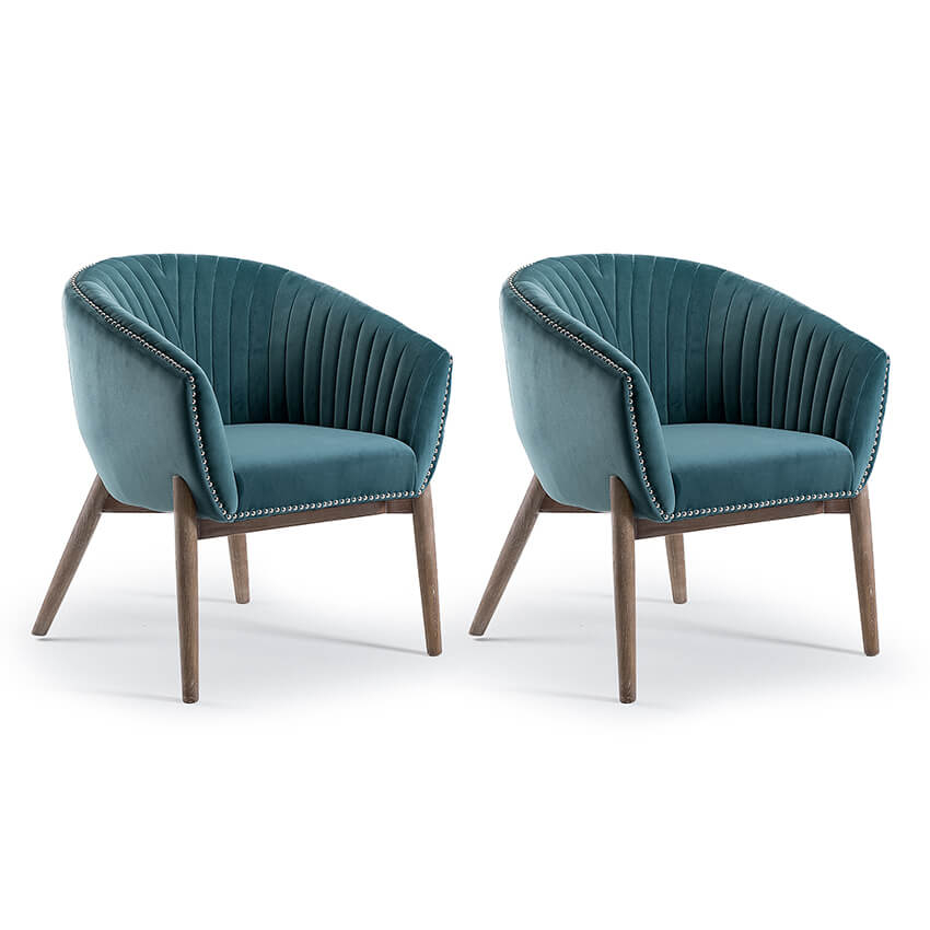 set of 2 tub chairs