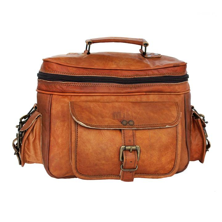 30 off on Genuine Leather XL Camera Bag OneDayOnly